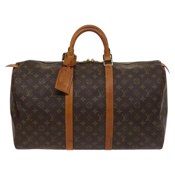 LOUIS VUITTON Monogram Keepall 50 Boston Bag - Picture 10 of 16